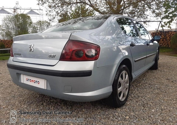 Peugeot 407 cena 9900 przebieg: 185500, rok produkcji 2005 z Słomniki małe 379